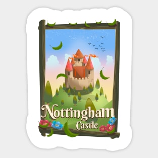 nottingham castle Sticker